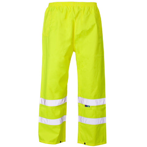 Supertouch Hi Vis Trousers - Yellow - Worklayers