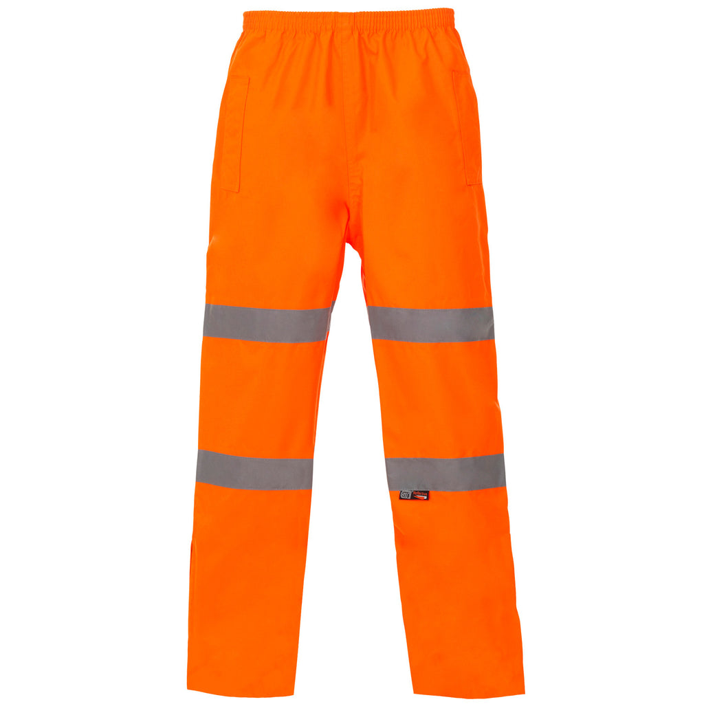 Hi Vis Breathable Trousers Supertouch - Orange - Worklayers