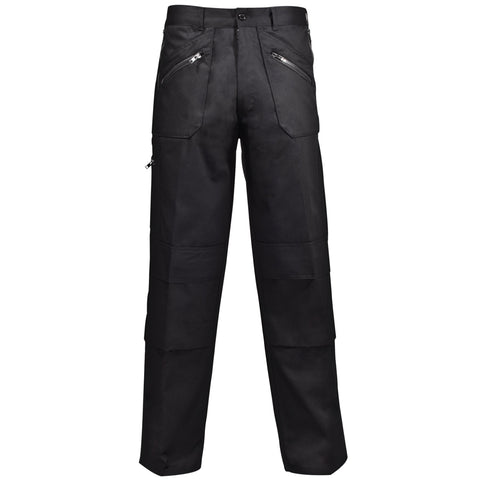 Action Trousers - Supertouch Black Work Trousers