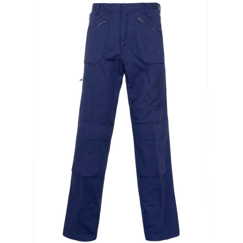Action Trousers - Supertouch Navy Work Trousers