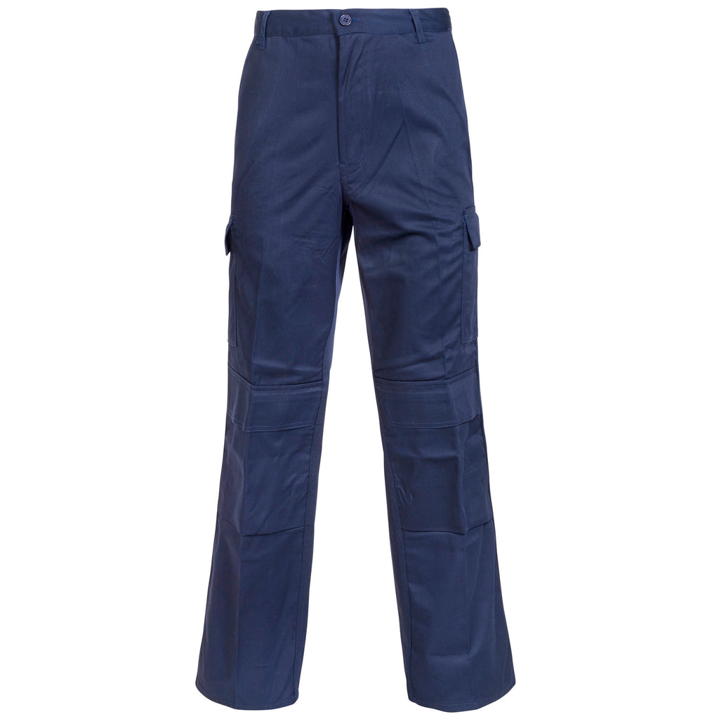 Cargo Trousers - Supertouch Navy Combat Trousers