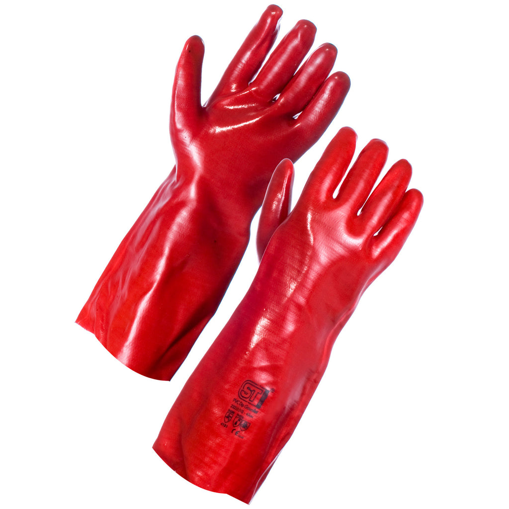 Supertouch PVC Dipped Gauntlet 40cm - Worklayers