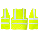 Supertouch Hi Vis Pull Apart Vest - Yellow - Worklayers
