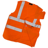 Supertouch Hi Vis Pull Apart Vest - Orange - Worklayers