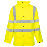 Supertouch Hi Vis Storm-Flex PU Padded Jacket - Yellow - Worklayers