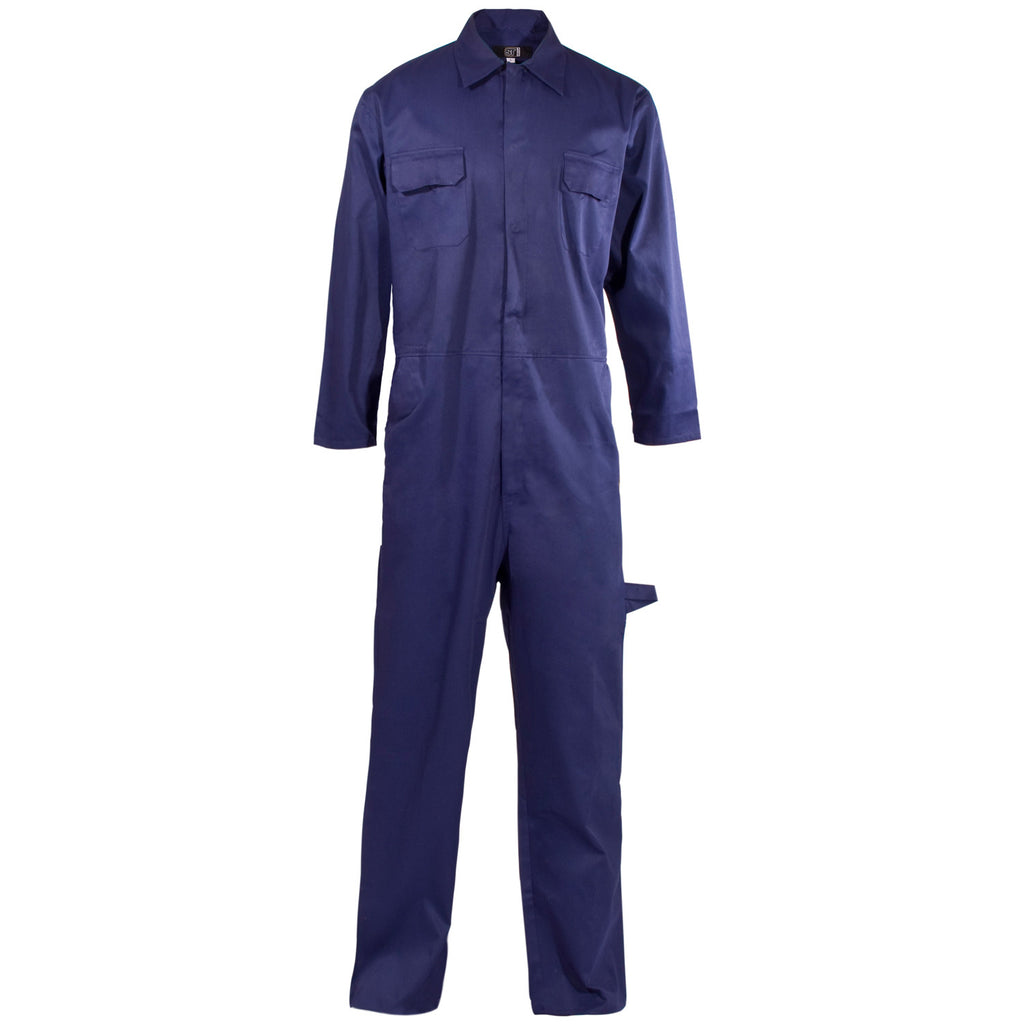 Supertouch PolyCotton Coverall - Navy - Worklayers