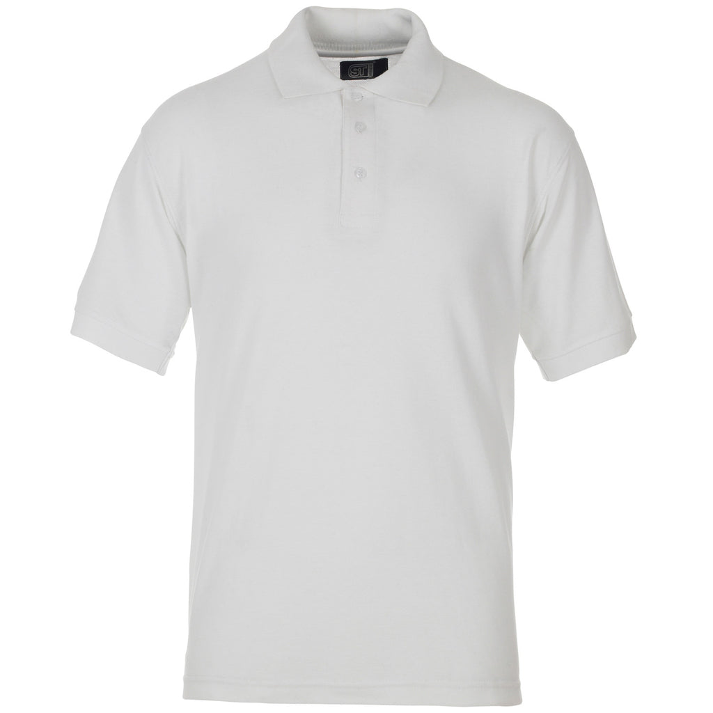 Classic Polo Shirt Supertouch - White - Worklayers