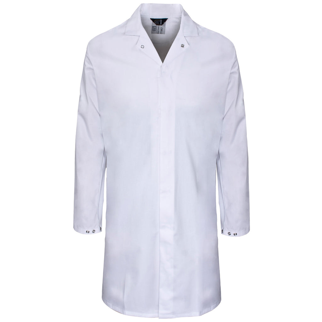 Supertouch Polycotton Food Coat - White - Worklayers