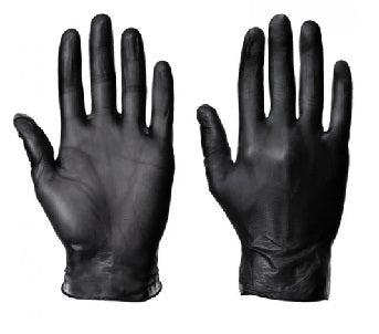 Black Powder free Vinyl Gloves - Worklayers Ltd