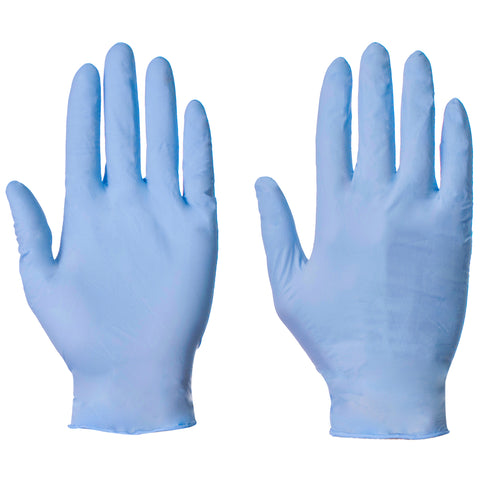 Blue Nitrile Gloves AQL 1.5 - Worklayers