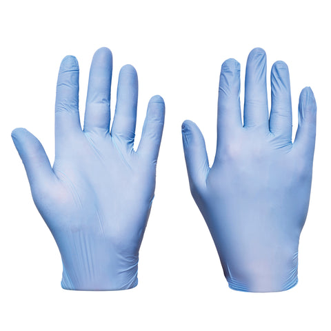 Blue Nitrile Gloves Ultra - Worklayers