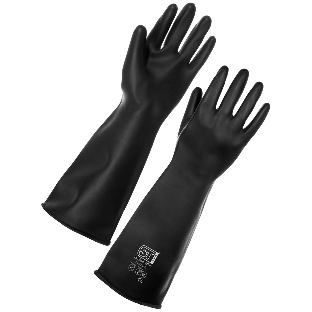 Chemical Resistant Gloves Prochem (45cm) - Worklayers.co.uk