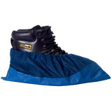 Disposable CPE PP Overshoes Blue - Worklayers 