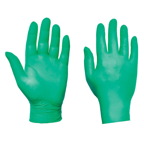 Green Nitrile Gloves Ultra - Worklayers