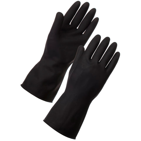 Heavy Duty Rubber Gloves - Worklayers.co.uk