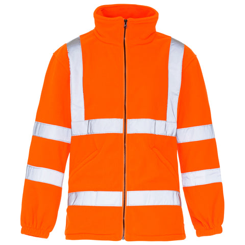 Hi Vis Fleece Orange - Worklayers.co.uk
