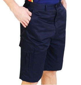 Cargo Pocket Shorts Navy Absolute Apparel - Worklayers