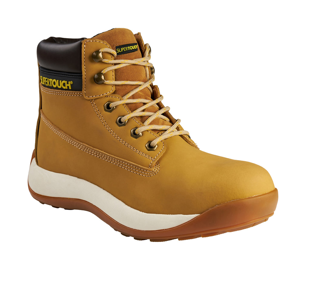 Tan Safety Boots S3 SRC - Worklayers.co.uk