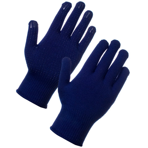 Thin Thermal Gloves With Grip - Worklayers.co.uk