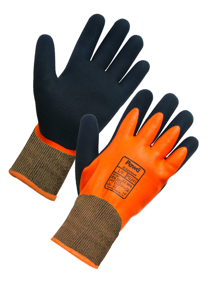 Thermal Waterproof Gloves For Work Pawa PG241 - Worklayers.co.uk