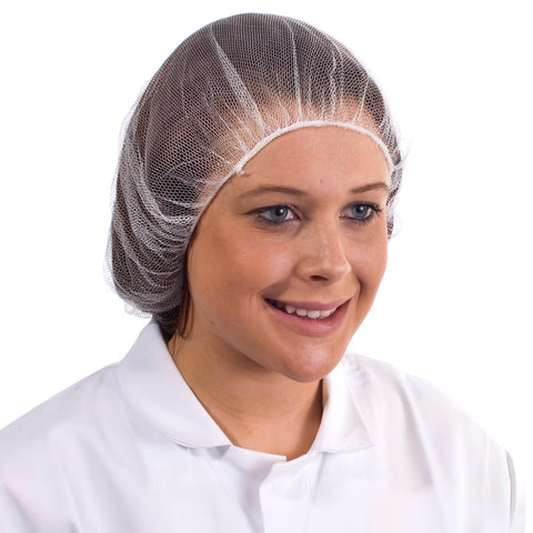 White Disposable Hair nets - Worklayers